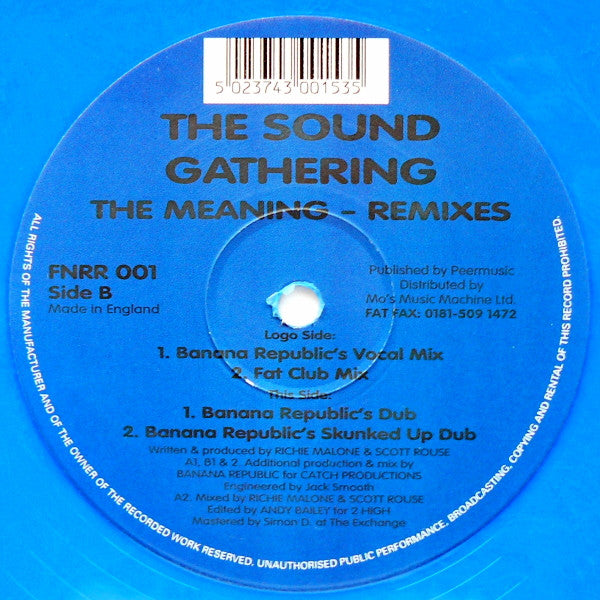 The Sound Gathering - The Meaning - Remixes