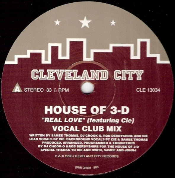 House of 3-D - Real Love