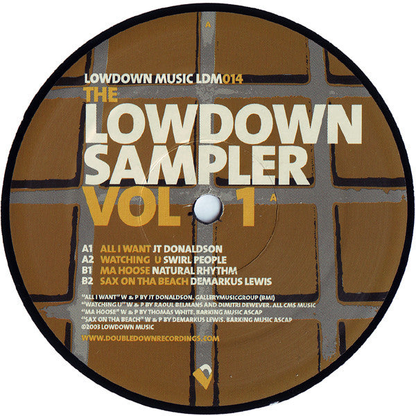 Various - The Lowdown Sampler Vol 1