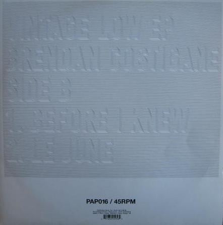 Brendan Costigane - Vintage Low EP
