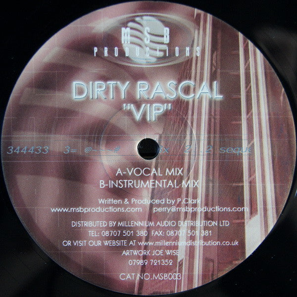 Dirty Rascal - Vip