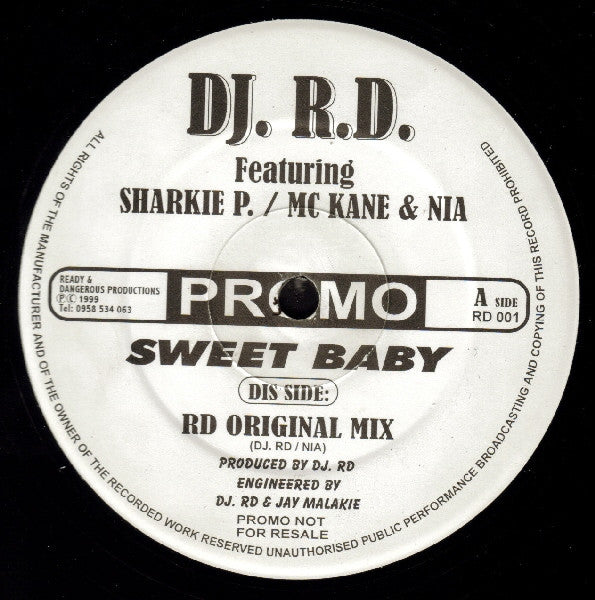 DJ RD, Sharkie P, MC Kane, NIA - Sweet Baby