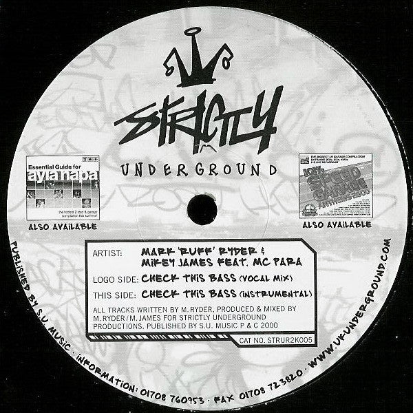 Mark Ryder, Mike James, MC Para - Check This Bass