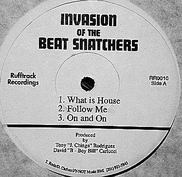 Tony Rodriguez, Dave Carlucci - Invasion Of The Beat Snatchers