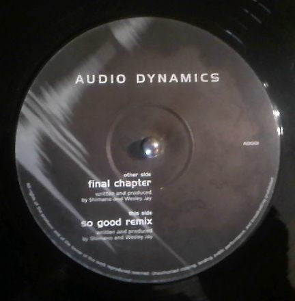 Wesley Jay & Shimano - Final Chapter / So Good (Remix)