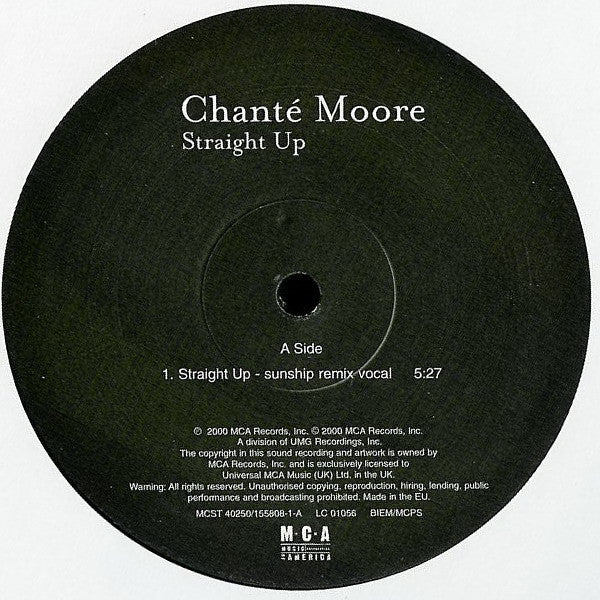 Chanté Moore - Straight Up
