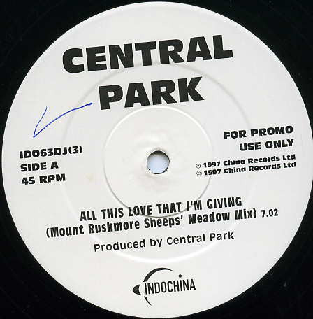 Central Park - All This Love That I'm Giving