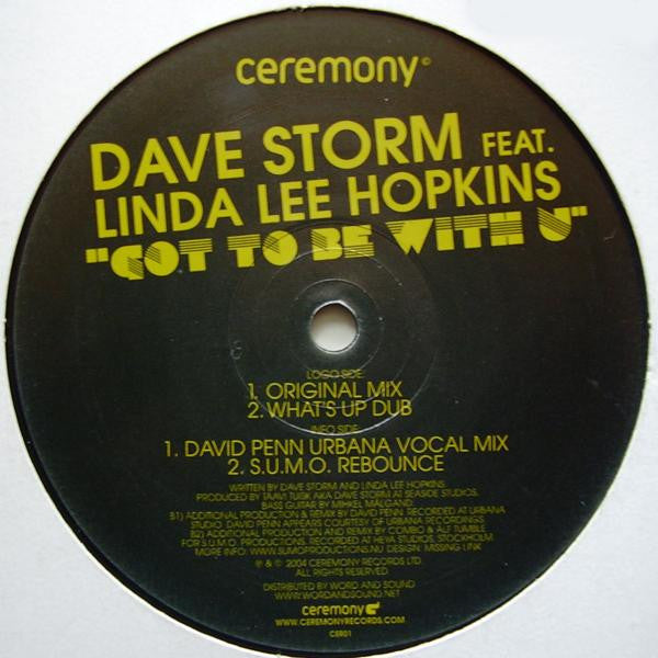 Dave Storm - Got To Be With U