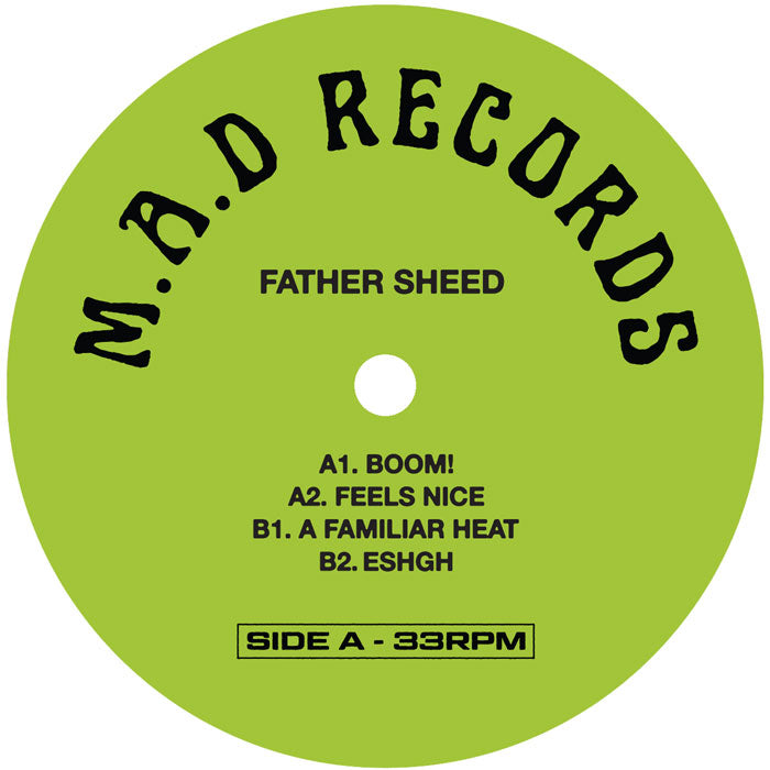 Father Sheed - Boom! EP - M.A.D RECORDS 016