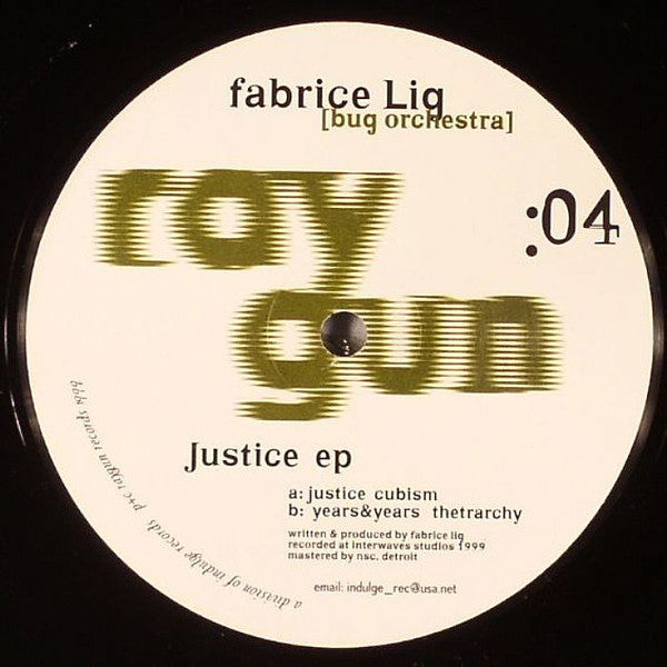 Fabrice Lig - Justice EP