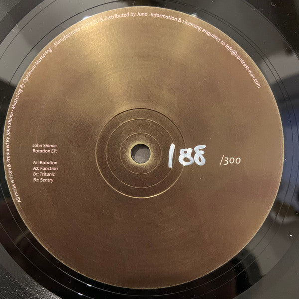 John Shima - Rotation EP