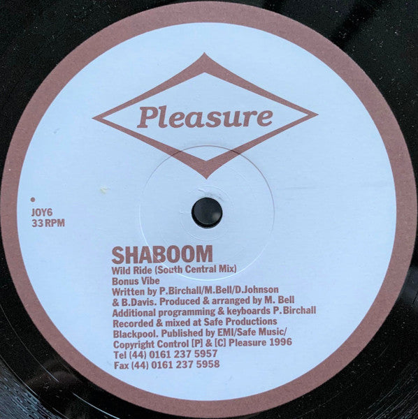 Shaboom - Wild Ride