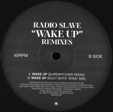 Radio Slave - Wake Up (Remixes)