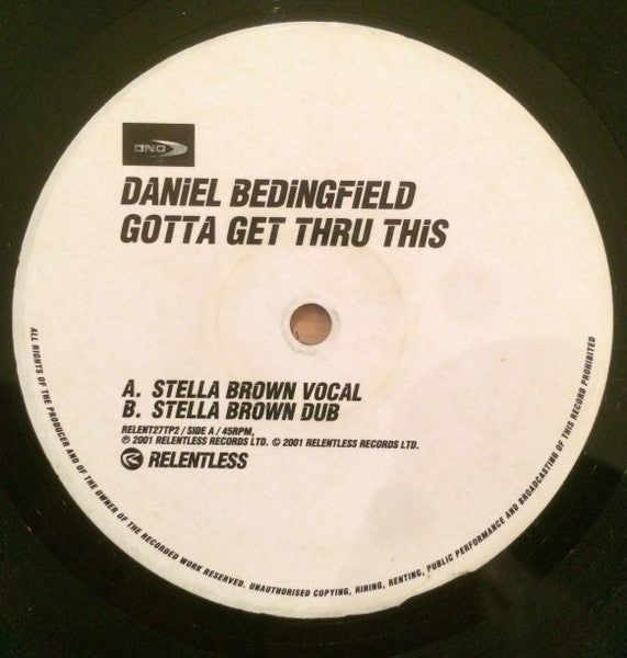 Daniel Bedingfield - Gotta Get Thru This (Stella Brown Remixes)