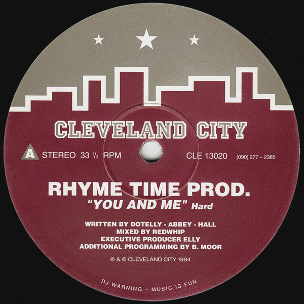 Rhyme Time Productions - You And Me