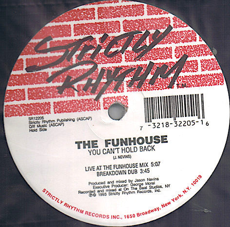 The Funhouse - You Can't Hold Back