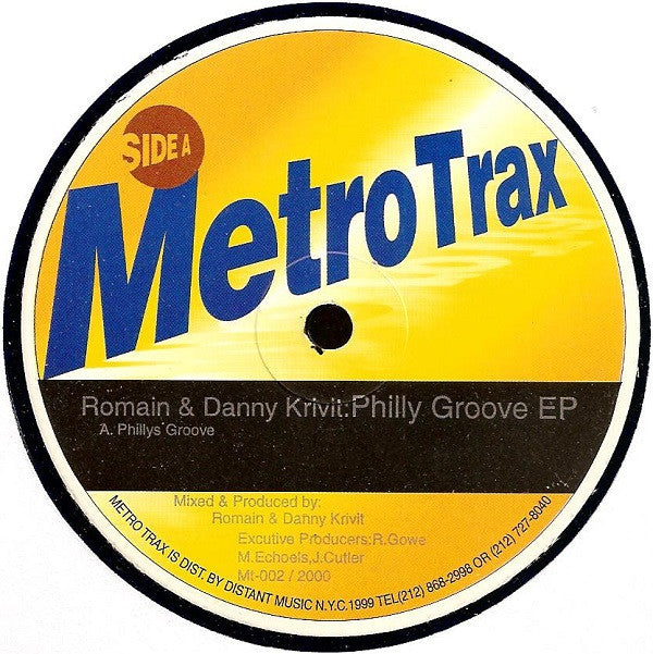 DJ Romain, Danny Krivit - Philly Groove EP