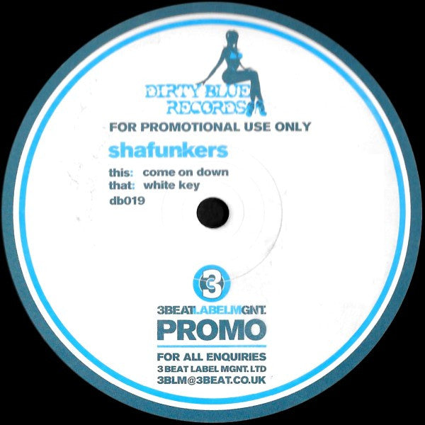 Shafunkers - Come On Down / White Key