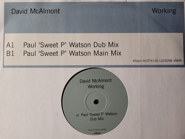 David McAlmont - Working