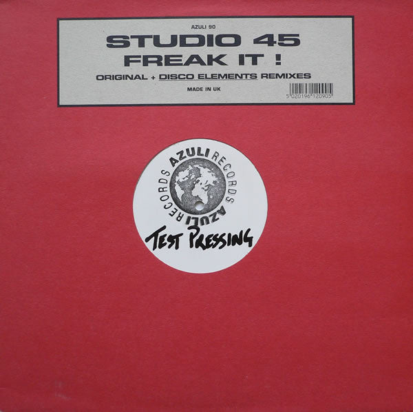Studio 45 - Freak It ! (Original + Disco Elements Remixes)