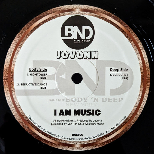 Jovonn - I Am Music