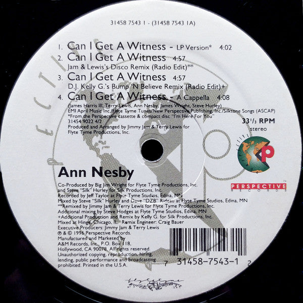 Ann Nesby - Can I Get A Witness