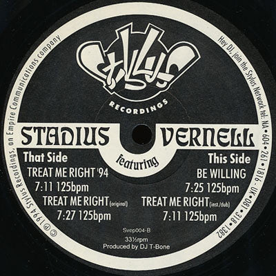 Tyler Stadius, Vernell de Long - Treat Me Right
