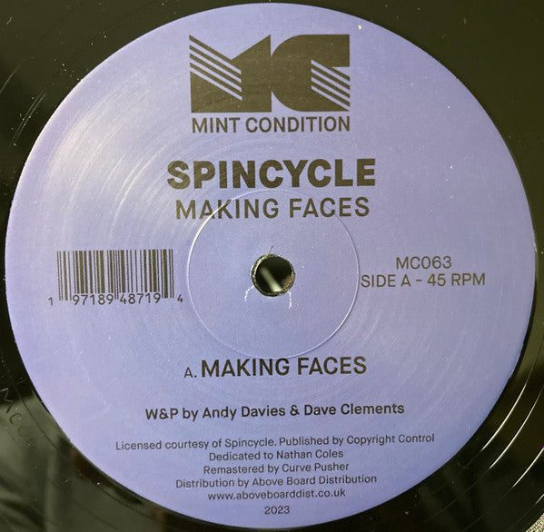 Spincycle - Making Faces