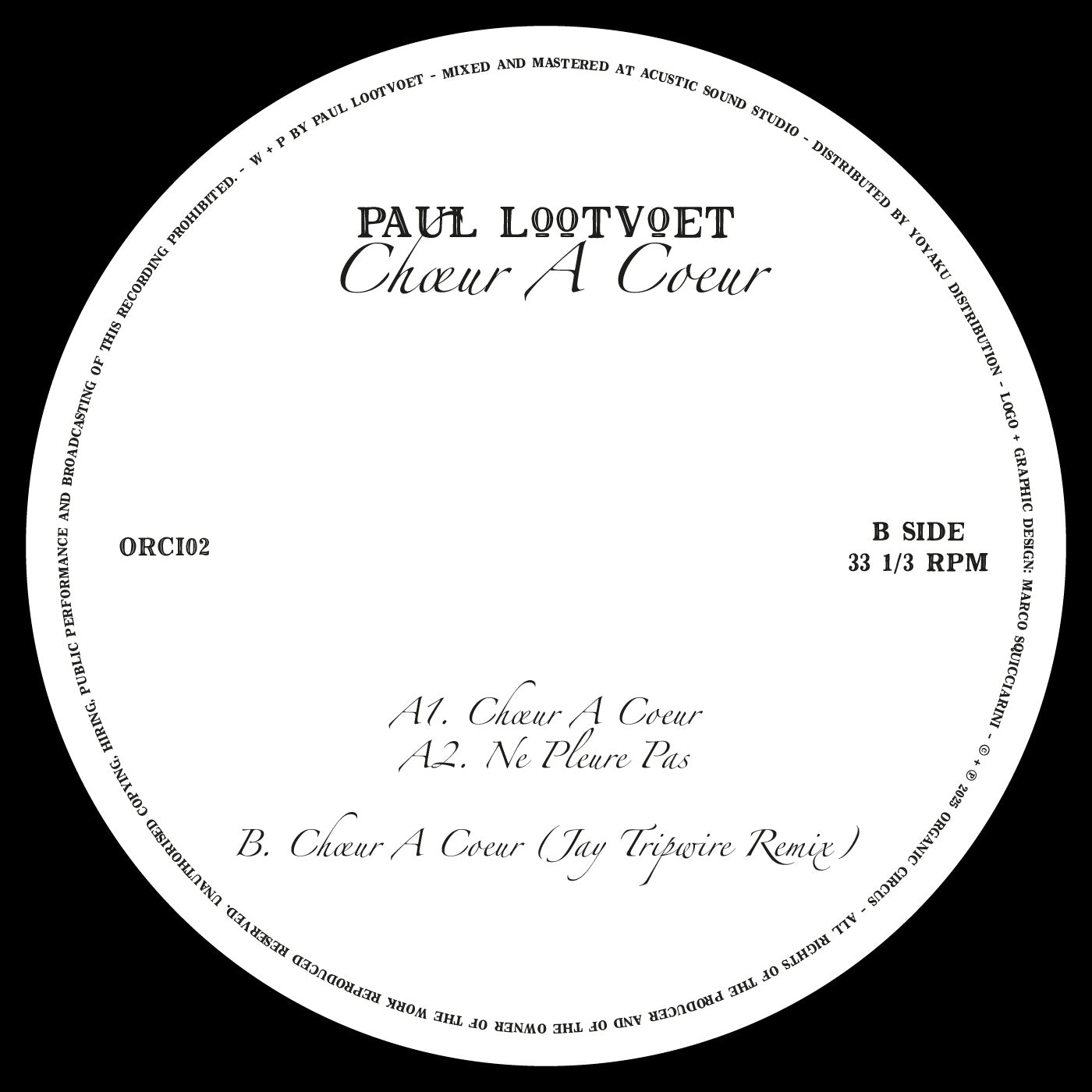 Paul Lootvoet - Chœur A Coeur (Jay Tripwire Remix)