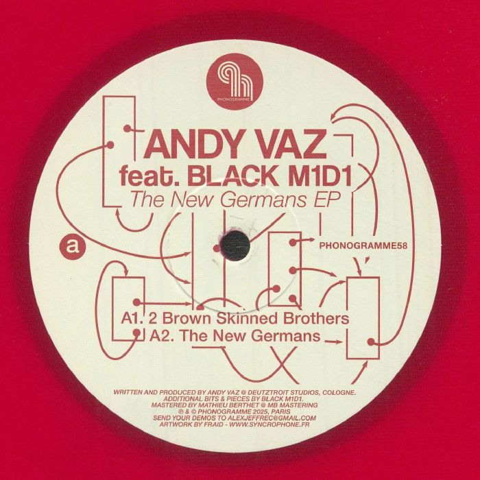 Andy Vaz Feat Black M1d1 - The New Germans EP