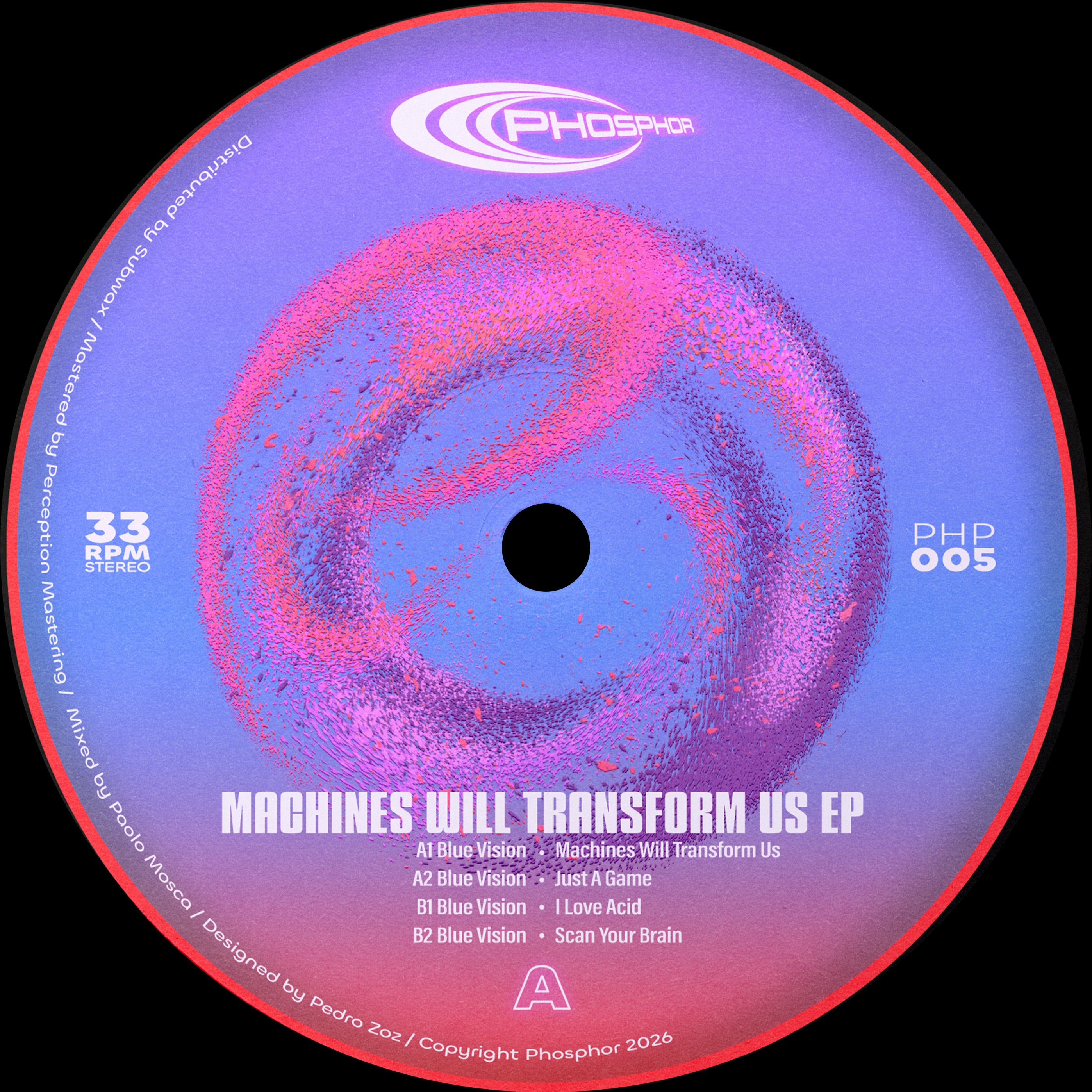 Blue Vision - Machines Will Transform Us EP