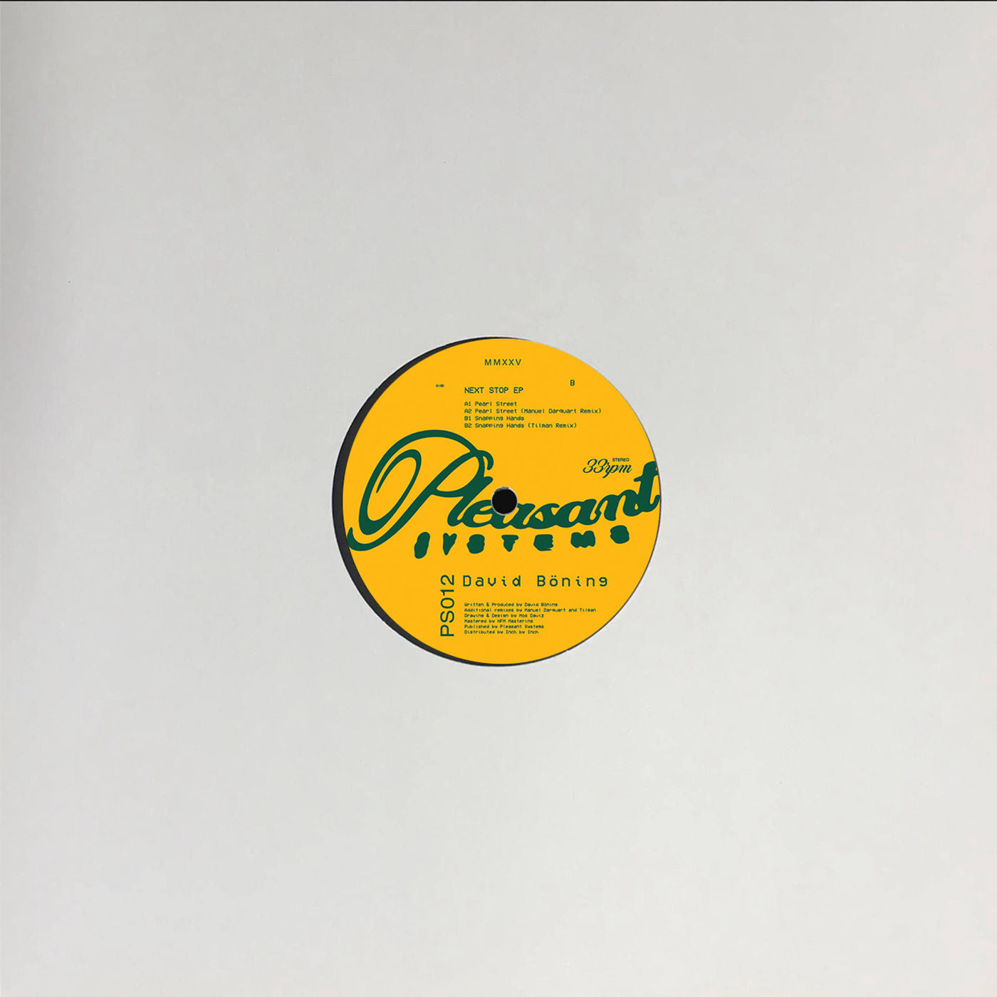 David Böning - Next Stop EP