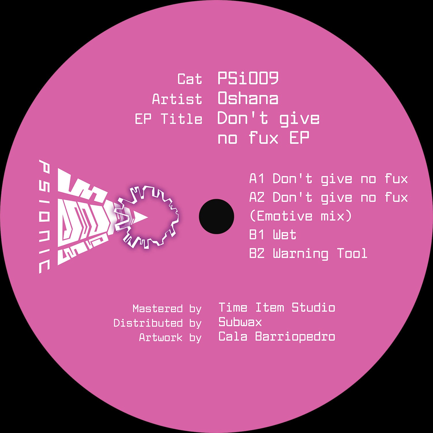 Oshana - Don't Give No Fux EP