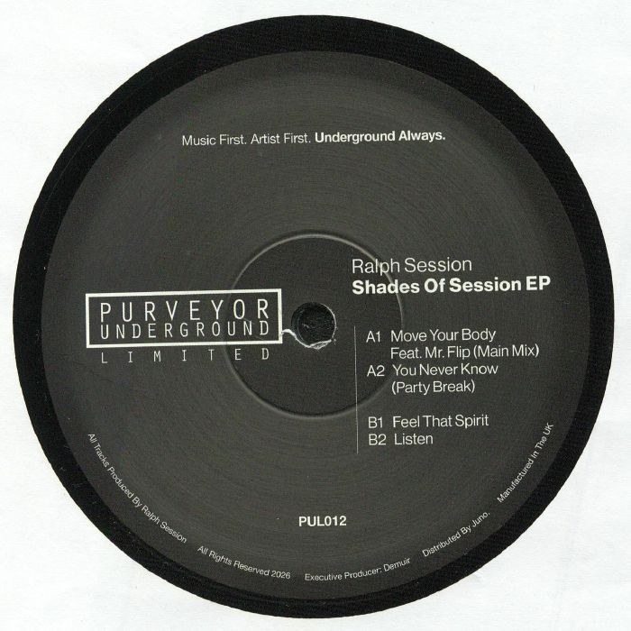 Ralph Session - Shades Of Session EP