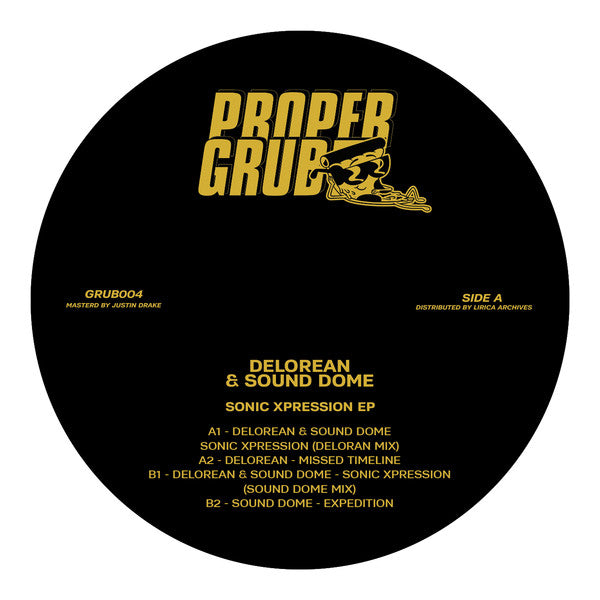 Delorean & Sound Dome - Sonic Xpression EP