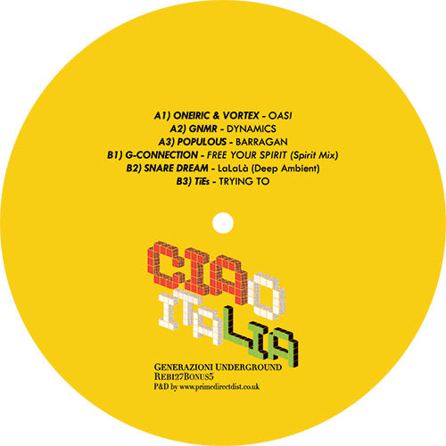 Various Artists - Ciao Italia. Generazioni Underground  Bonus Cinque