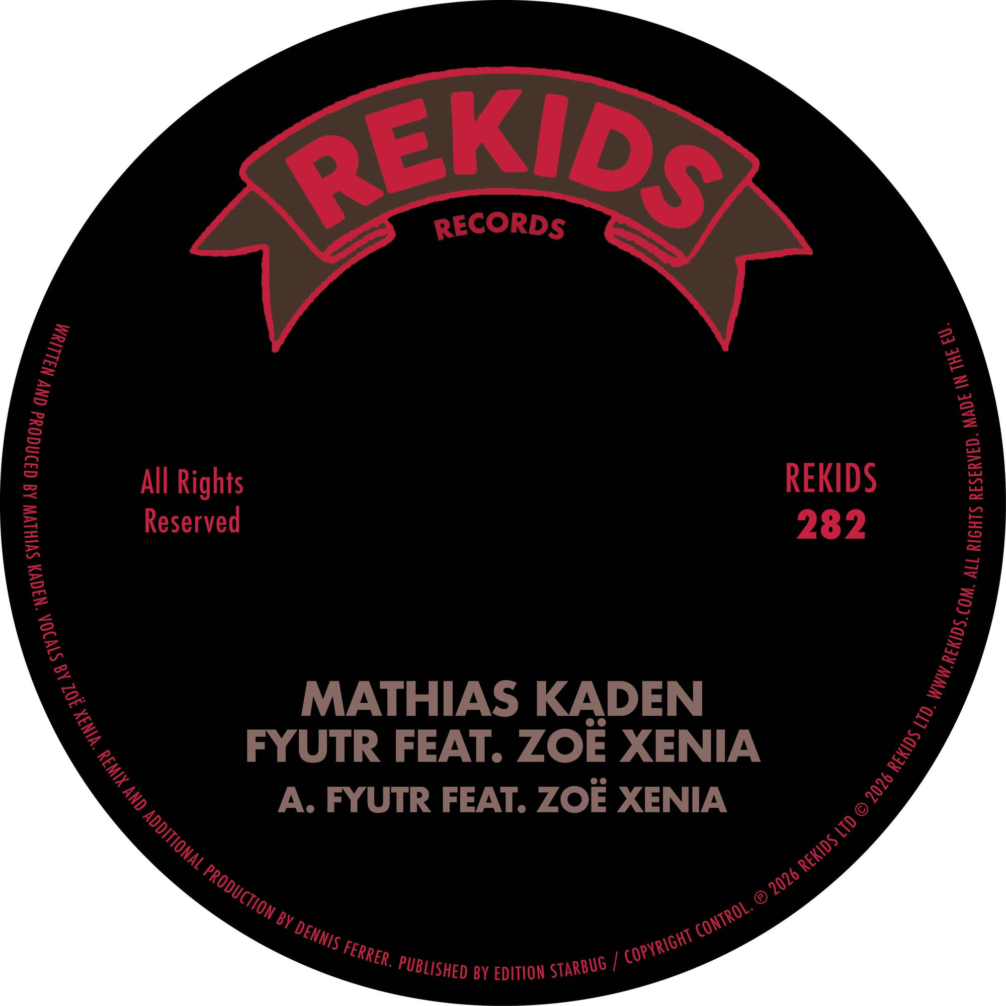 Mathias Kaden ft. Zoë Xenia - Fyutr (Incl. Dennis Ferrer Remix)