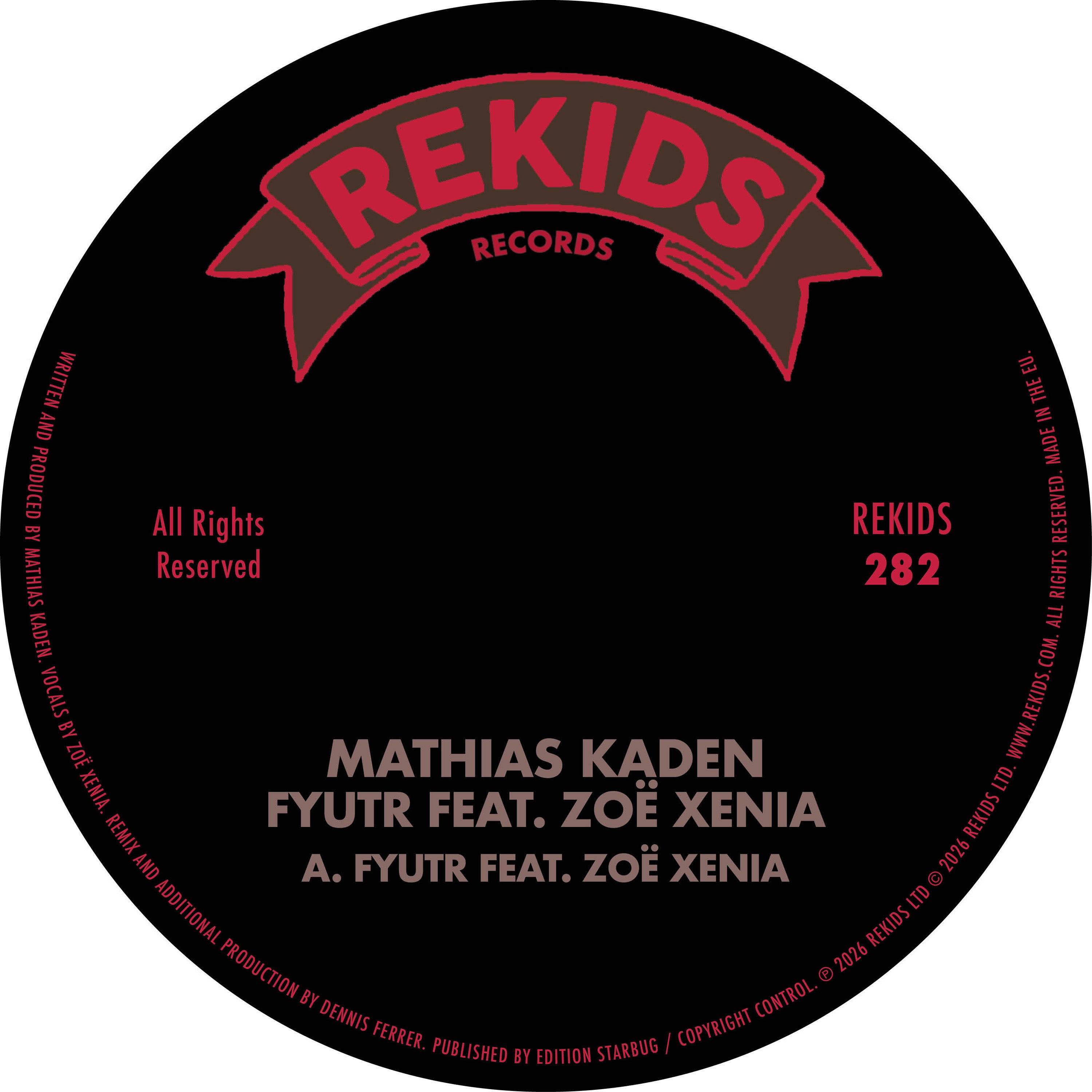Mathias Kaden ft. Zoë Xenia - Fyutr (Incl. Dennis Ferrer Remix)