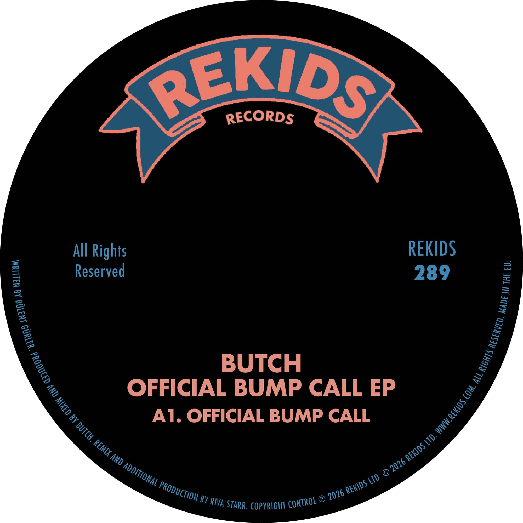 Butch - Official Bump Call EP (incl. Riva Starr Remix)