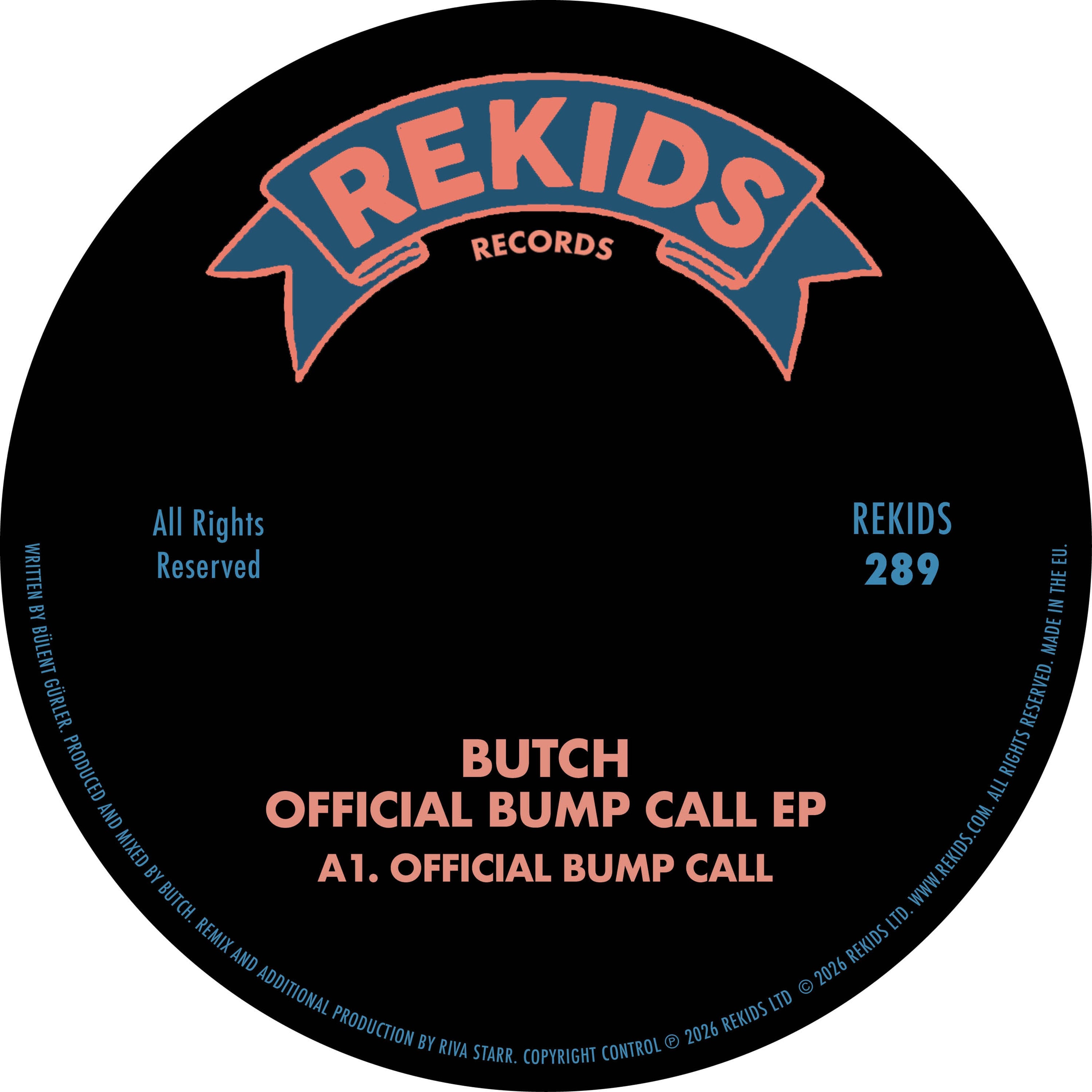 Butch - Official Bump Call EP (incl. Riva Starr Remix)