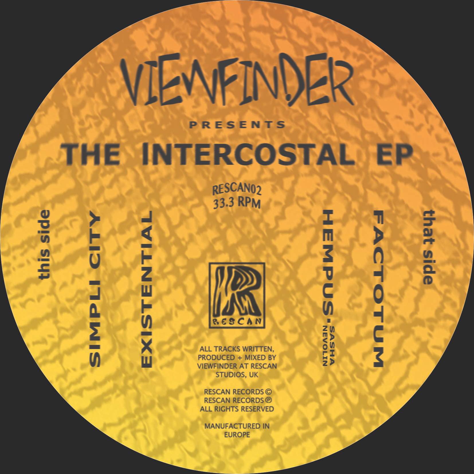 Viewfinder / Sasha Nevolin - The Intercostal EP