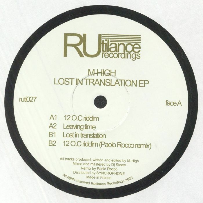M High - Lost In Translation EP