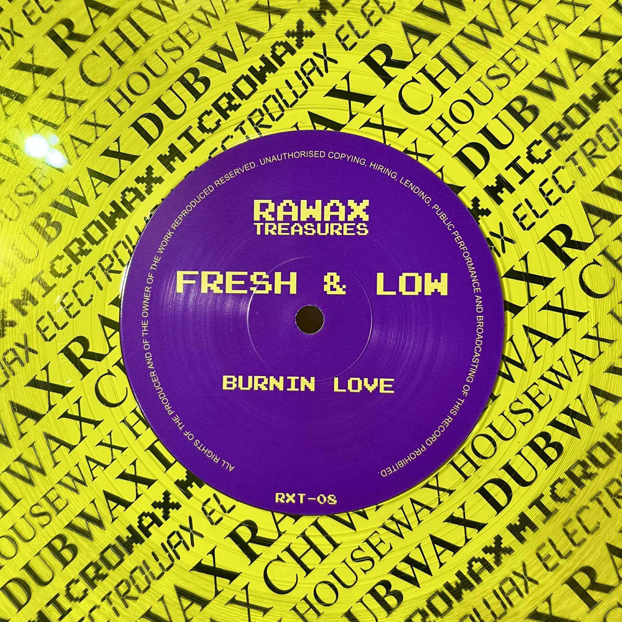 Fresh & Low - Burnin Love (Yellow Vinyl)