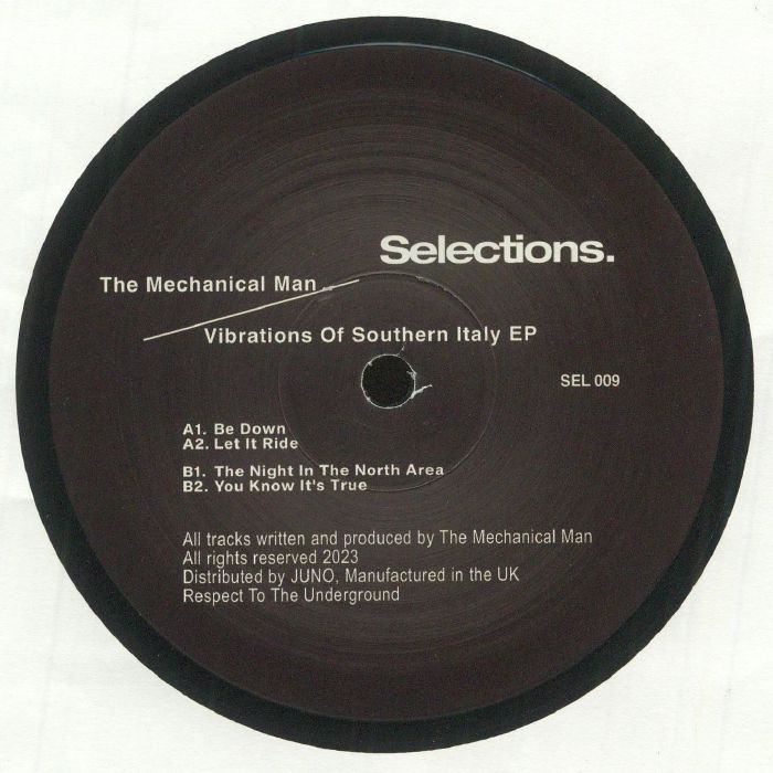 The Mechanical Man - Vibrations Of Southeren Italy EP