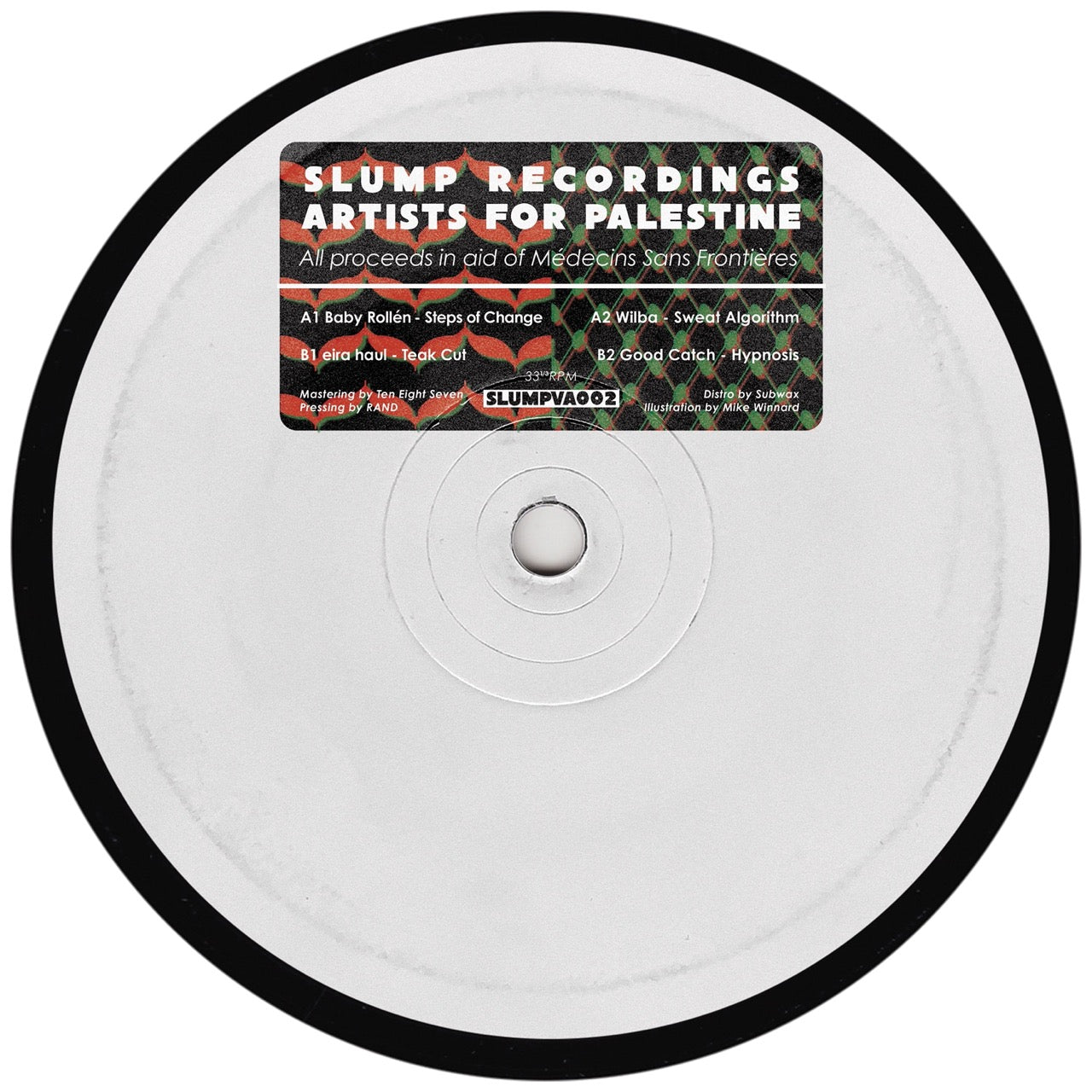 Various Artists - Slump Recordings Artists For Palestine