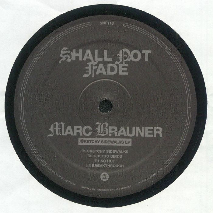 Marc Brauner - Sketchy Sidewalks EP