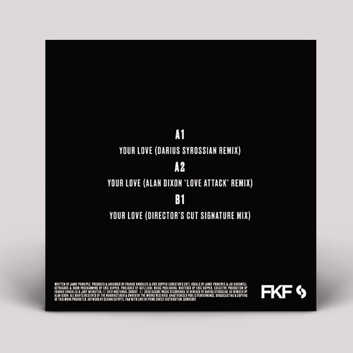 Frankie Knuckles Pres. Director's Cut - Your Love