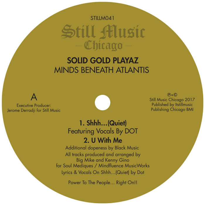 Solid Gold Playaz - Minds Beneath Atlantis E.P