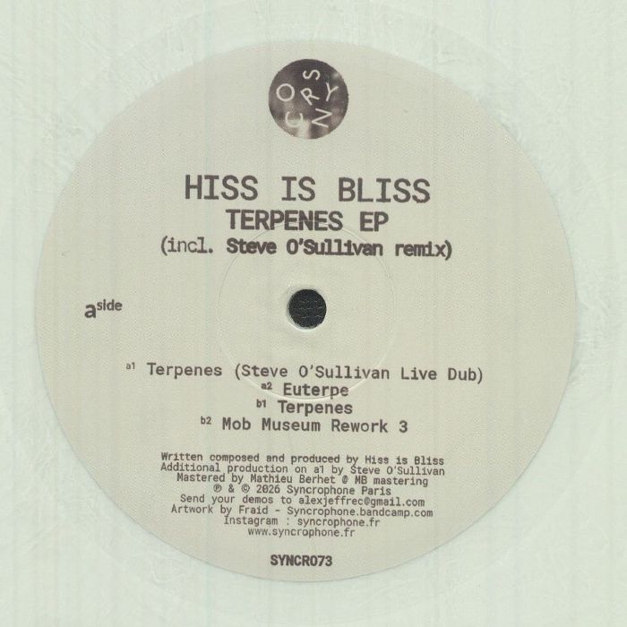 Hiss Is Bliss - Terpenes EP