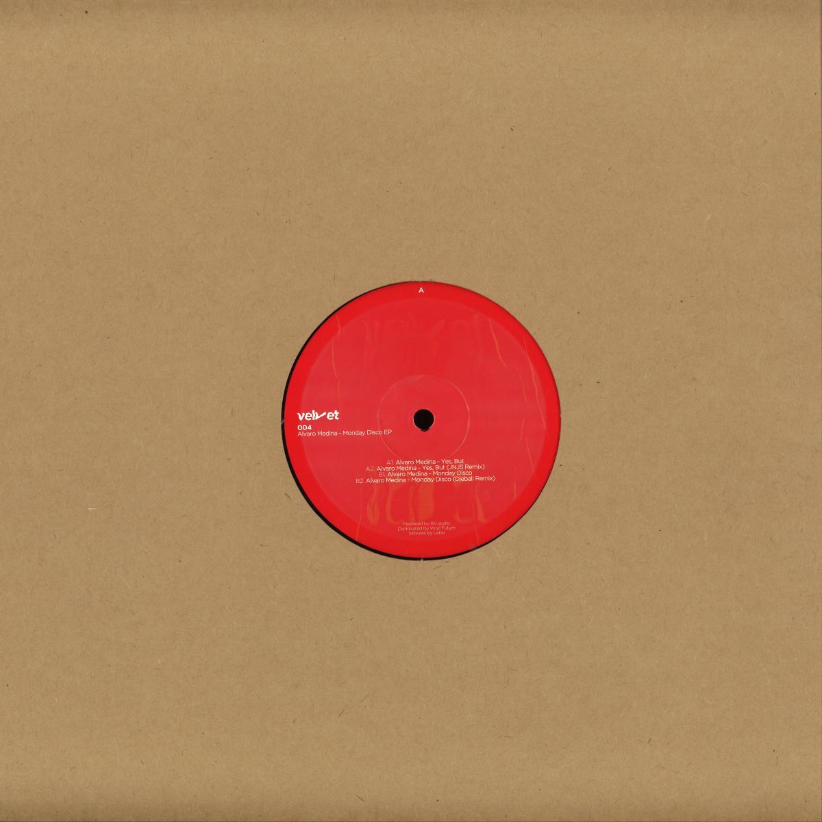 Alvaro Medina - Monday Disco EP